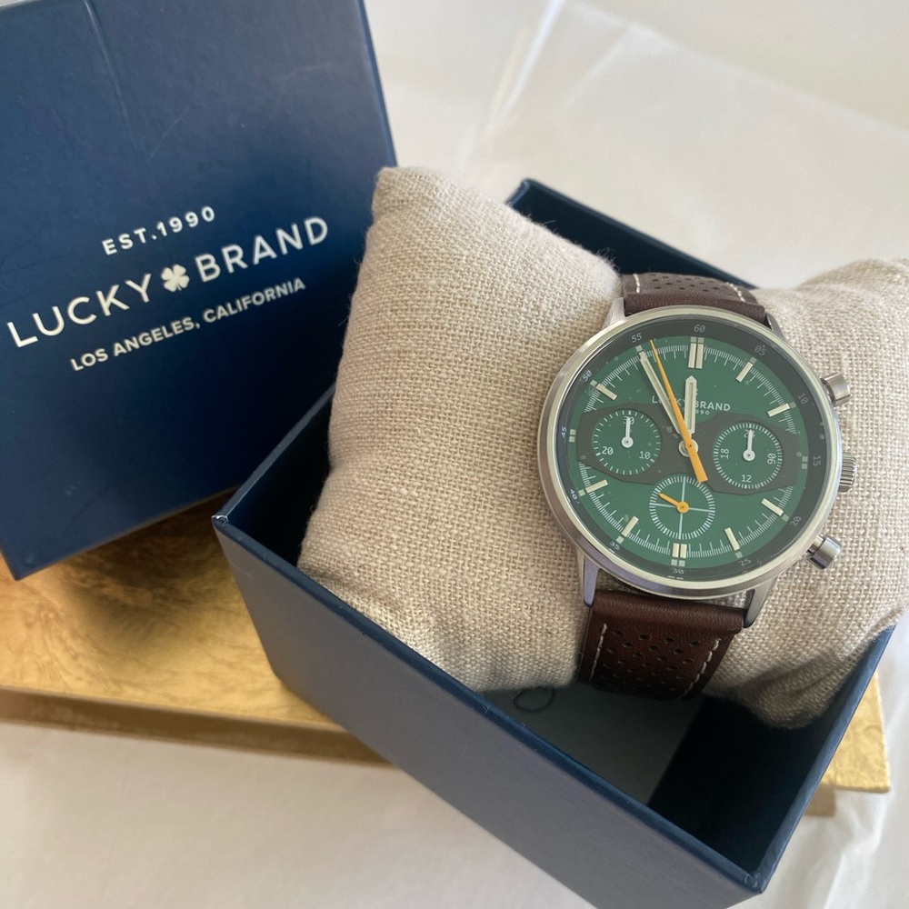 New Lucky Brand Leather Watch ✨